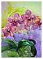 watercolor painting orchid 4