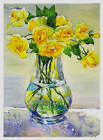 STILL  vases   AUTOMOBILE FLOWER     painting NATURE HOME glass LIFE